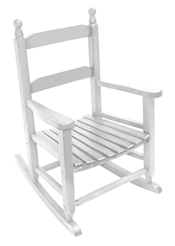 Leigh Country Heartland Junior Rocker-White Rocking Chair