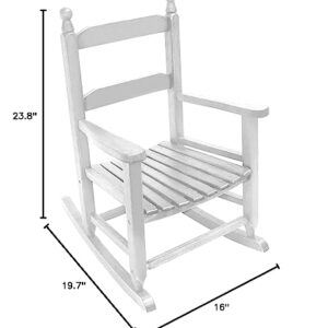 Leigh Country Heartland Junior Rocker-White Rocking Chair