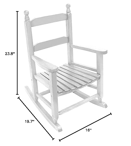 Leigh Country Heartland Junior Rocker-White Rocking Chair