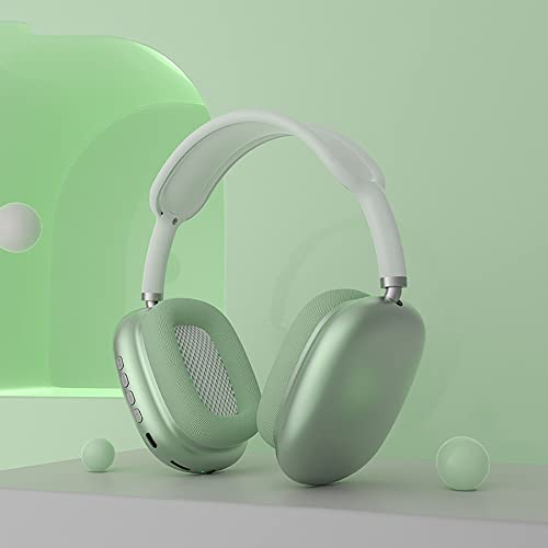 P9 Wireless Stereo HiFi Headphone Bluetooth-compatible Music Wireless Headset with Micphone Sports Earphone (green)