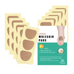 moleskin for feet blisters, moleskin tape flannel adhesive pads, blister prevention tape, moleskin pads for feet, heel stickers protection pad, blister bandage reduce pressure and friction- 10 sheets