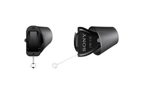 sony cre-c10 self-fitting otc hearing aid for mild to moderate hearing loss, black