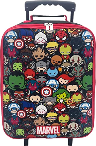 Ruz Kawaii Avengers 15" Collapsible Wheeled Pilot Case - Rolling Luggage