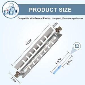 WR51X10055 Refrigerator Defrost Heater Kit,Temperature Sensor WR55X10025,High Limit Thermostat WR50X10068 with Screwdriver Replacement for G-e