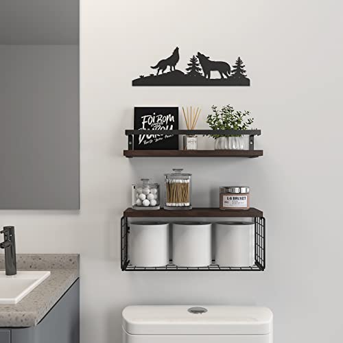 Bathroom Shelves Rustic Floating Shelves Farmhouse Bathroom Decor Farmhouse Shelves Rustic Wall Shelves