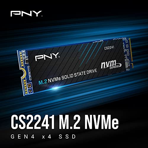 PNY CS2241 2TB M.2 NVMe Gen4 x4 Internal Solid State Drive (SSD) - M280CS2241-2TB-RB