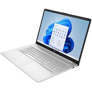 HP 17 17.3" HD+ Touchscreen Laptop Computer, Hexa-Core AMD Ryzen 5 5625U (Beat i5-1235U), 32GB DDR4 RAM, 1TB PCIe SSD, 802.11AC WiFi, Bluetooth 5.0, Windows 11, Includes Free Extension Cable