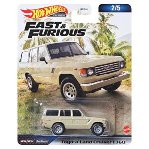 hot wheels hnw53 furious toyota land cruiser fj60 [ages 3 and up]