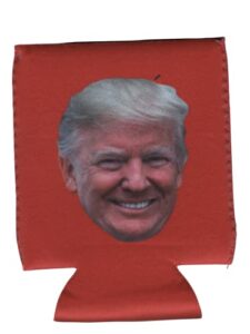 president donald trump face funny can cooler can holder trump 2024 -keeps drinks colder for longer in the summer heat
