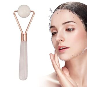 Face Jade Roller, Multifunction Face Roller Skin Tightening Reducing Puffiness Practical for Travel