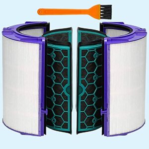filter replacement for dyson tp04 hp04 dp04 tp05 dp05 air purifier, filter for sealed two stage hot and cool fan, 1 pack