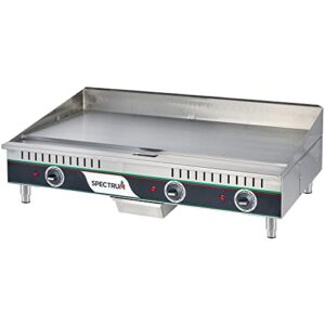 winco commercial-grade electric griddle, 36"