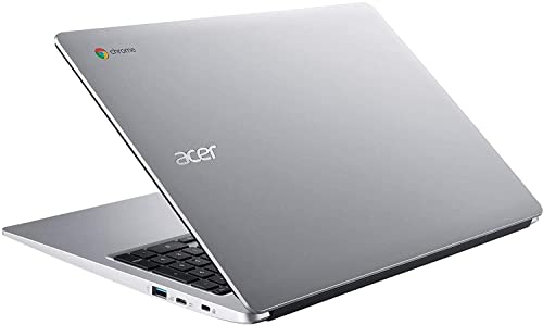 acer 2023 Newest Chromebook 15.6" FHD 1080p IPS Touchscreen Light Computer Laptop, Due-core Intel Celeron N4020, 4GB RAM, 64GB eMMC, HD Webcam, WiFi 5, 12+ Hours Battery, Chrome OS, w/Marxsolcables
