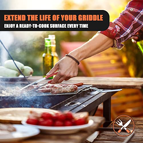 Griddle Mat for Blackstone Grill, 36" Silicone Protective Mat Cover for Blackstone Griddle Accessories, BBQ Grill Mat Protect Griddle from Insects, Debris and Rust
