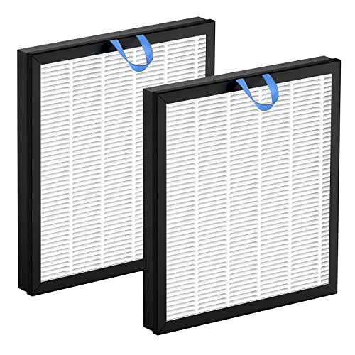 Vital 100S Filter Compatible with LEVOIT Vital 100S Smart WiFi Air Purifie-r, 3-in-1 True HEPA, High-Efficiency Activated Carbon Pre-Filter, Vital 100S-RF, 2 Pack