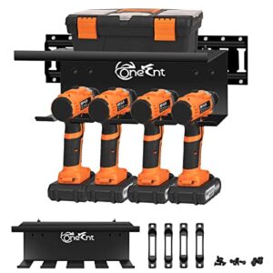 2pack e-track power tool organizer|e track power tool holder hanger for trailer accessories-e-track drill holder wall mount|e track accessories for enclosed trailer-utility storage rack in garages