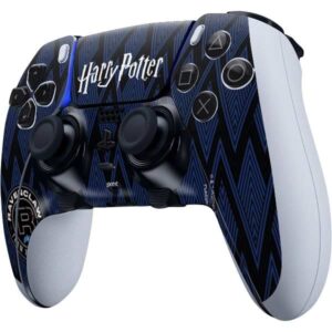 Skinit Gaming Decal Skin Compatible with PS5 DualSense Edge Pro Controller - Officially Licensed Warner Bros Team Ravenclaw Design