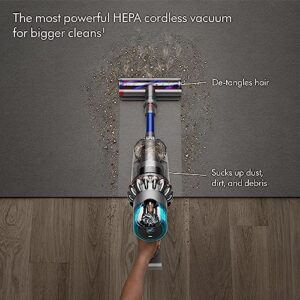 Dyson Gen5outsize Cordless Vacuum Cleaner, Nickel/Blue, Extra Large