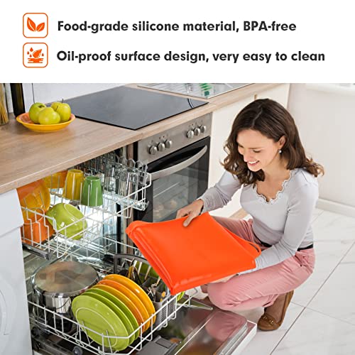 36" Silicone Griddle mat Cover for Blackstone Griddle, Food Grade Silicone Griddle mat Cover - Protect Your Griddle from Rodents, Insects, Leaves and Rust-All Season BBQ Grill Protective Cover