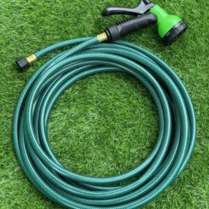 1/2 Inch Garden Hose 15FT, Boat Hose, Flexible & Durable, with 3/4" Solid PVC Male to Female Fitting for Household, Outdoo