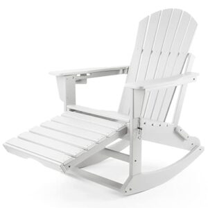 funberry patio rocking chair set of 2,porch rocker,rocking adirondack chair,folding adirondack chairs with ottoman,all weather rocking chair,plastic rocking chair,350 lbs