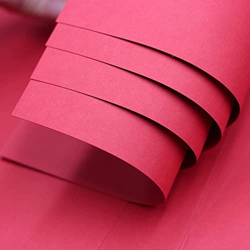 50 Sheets Red Cardstock 8.5 x 11, 250gsm Thick Red cardstock Paper for DIY Arts Christmas Cards Making, Red Craft Paper for Invitations, Stationary Printing,Scrapbook Supplies (250gsm/92lb)