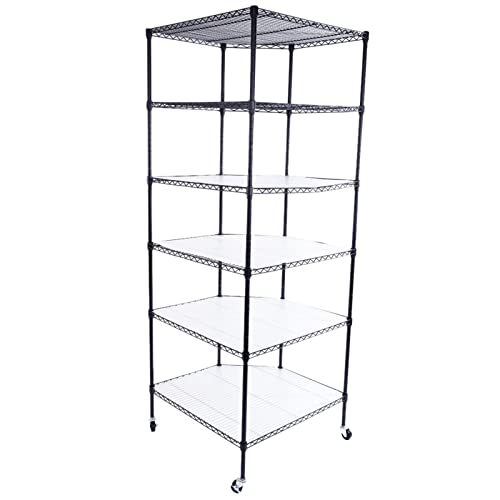 DDOY Shelves for Storage Utility Shelf Heavy Duty Shelving Space Saver Wire Shelf Shelf Storage Wire Rack Metal Rack Shelves for Closet Organization