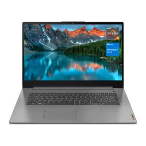 Lenovo IdeaPad 3 Laptop Computer, 17.3" FHD Screen, AMD Ryzen 5 5625U, 40GB RAM, 2TB SSD, Media Card Reader, HDMI, HD Camera, Wi-Fi 6, Fingerprint Reader, Windows 11 Home