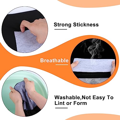 CAREGY 12 inch X 22 Yards Iron-On Fusible Interfacing Medium Weight White Non-Woven Polyester Single-Sided Interfacing for Crafting Quilting Sewing DIY Crafts Supplies