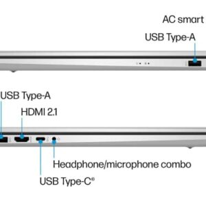 HP 17 HD+ Laptop, 2023 Newest Upgrade, Intel Core i3-1125G4 (Quad-core), 32GB RAM, 1TB SSD, Webcam, Wi-Fi, HDMI, USB-C, Fast Charge,Bluetooth, Windows 11, School and Business Ready, ROKC HDMI Cable