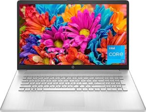 hp newest 17.3" hd+ business laptop, intel quad core i3-1125g4(>i5-1035g4), 16gb ram, 1tb nvme ssd, fullsize keyboard, wifi, hdmi, webcam, usb-a&c, windows 11, cue accessories