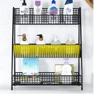 CHUNYU Floor-to-Ceiling Storage Box Bathroom Good Things Rack Bathroom Sink Cosmetics Desktop