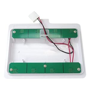 replacement led light module compatible for whirlpool refrigerator w11043011, ap6047972, ps12070396
