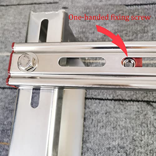 Air Conditioner Support Bracket, Heavy Duty Ground Stand Bracket for Ductless Mini Split Air Conditioner ,304 Stainless Steel Condenser Stand , Air Handler Stand Heat Pump Base Stand Floor Shelf