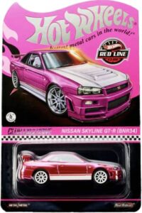 hot wheels rlc exclusive pink editions nissan skyline gt-r