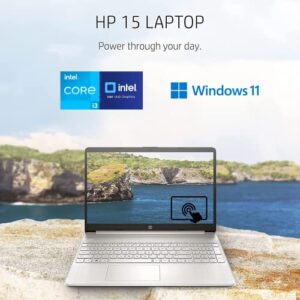 HP Newest Pavilion 15.6" HD Touchscreen Anti-Glare Laptop, 16GB RAM, 1TB SSD Storage, Intel Core Processor up to 4.1GHz, Up to 11 Hours Long Battery Life, Type-C, HDMI, Windows 11 Home, Silver