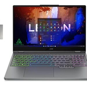 Lenovo 2022 Legion 5 Pro 16" QHD 165Hz Gaming Laptop, AMD Ryzen 7 6800H, 32GB DDR5 RAM, 1TB PCIe SSD, NVIDIA GeForce RTX 3070Ti 8G, RGB 4zone Backlit Keyboard, Grey, Win 11, 32GB SnowBell USB Card