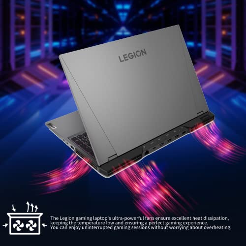 Lenovo 2022 Legion 5 Pro 16" QHD 165Hz Gaming Laptop, AMD Ryzen 7 6800H, 32GB DDR5 RAM, 1TB PCIe SSD, NVIDIA GeForce RTX 3070Ti 8G, RGB 4zone Backlit Keyboard, Grey, Win 11, 32GB SnowBell USB Card