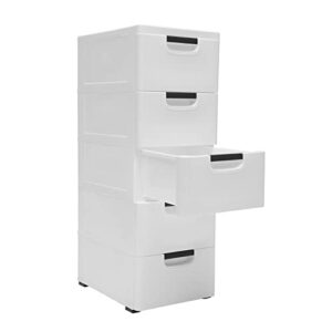 LGXSHOP Plastic Drawers Dresser Storage Cabinet,Stackable Vertical Clothes Storage Tower with 6 Drawers Bedroom Tall Small Chest Closet, Organizer Unit for Hallway Entryway Home