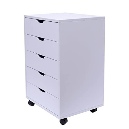 ZSEDP 5 Layers Storage Cabinet for Clothes Durable Wardrobe Closet Drawers for Office Bedroom Home Furniture Storage Organizer