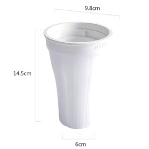 Create Delicious Frozen Treats with this Slushy Maker Cup, Easy Squeeze Design for Homemade Refreshments (ZBBJY23001)