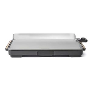 12" x 22" extra large griddle (color : oyster gray)