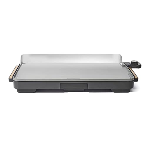 12" x 22" Extra Large Griddle (Color : Oyster Gray)