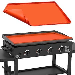 protebox 36 inch griddle silicone mat protective cover for blackstone 36 inch griddle, heavy duty reusable food grade silicone grill mat protect your griddle from dirt & rust