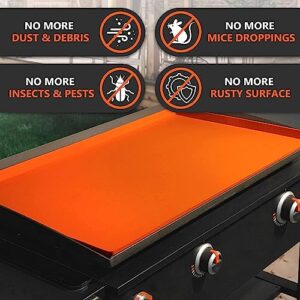 Protebox 36 Inch Griddle Silicone Mat Protective Cover for Blackstone 36 Inch Griddle, Heavy Duty Reusable Food Grade Silicone Grill Mat Protect Your Griddle from Dirt & Rust