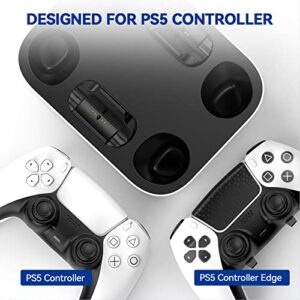 LVFAN PS5 Controller Charger Station, PS5 Controller Accessories Charging Station, PS5 Controller Charger for Playstation 5 Controller / PS5 Edge Controller