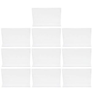 yardwe 10pcs partition plate clear shelf clear acrylic shelf plastic shelves closet divider shelfs wood shelf dividers store storage rack pvc side splitter goods classification board t