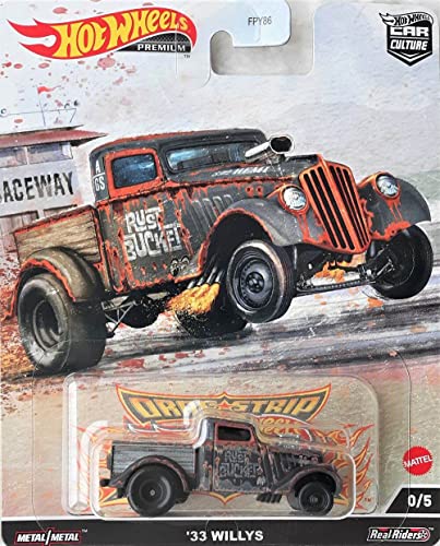 Hot Wheels Car Culture 2022 Dragstrip Demons Complete Set of 5 Diecast Vehicles from FPY86-957R Release