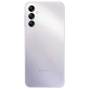 SAMSUNG Galaxy A14 5G Dual SIM (128GB, 4GB) 6.6" 90Hz Display, Octa-Core, 50MP Triple Camera, 4G Volte (GSM Unlocked for T-Mobile, Metro, Global) International Model A146M/DS (w/ 256GB SD, Silver)
