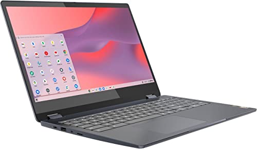 Lenovo Ideapad 2023 Newest Flex X360 Chromebook Spin 2-in-1 Convertible Laptop Business, Intel Celeron N4500 Processor, 15.6" FHD IPS Touchscreen, 4GB RAM, 64GB eMMC,WiFi 6, Chrome OS+MarxsolCables